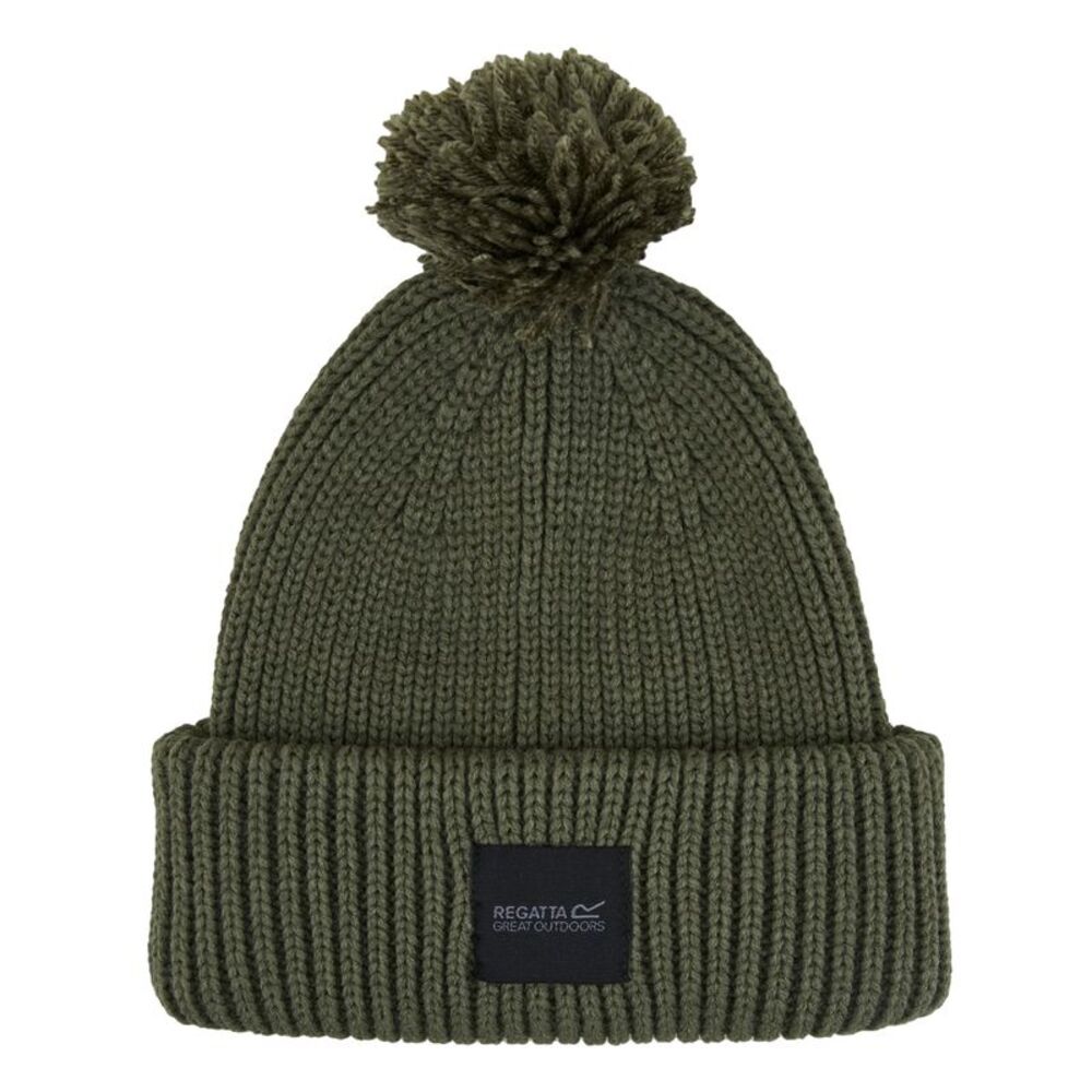 Regatta Unisex Adult Connora Pom Pom Beanie / Dark Khaki